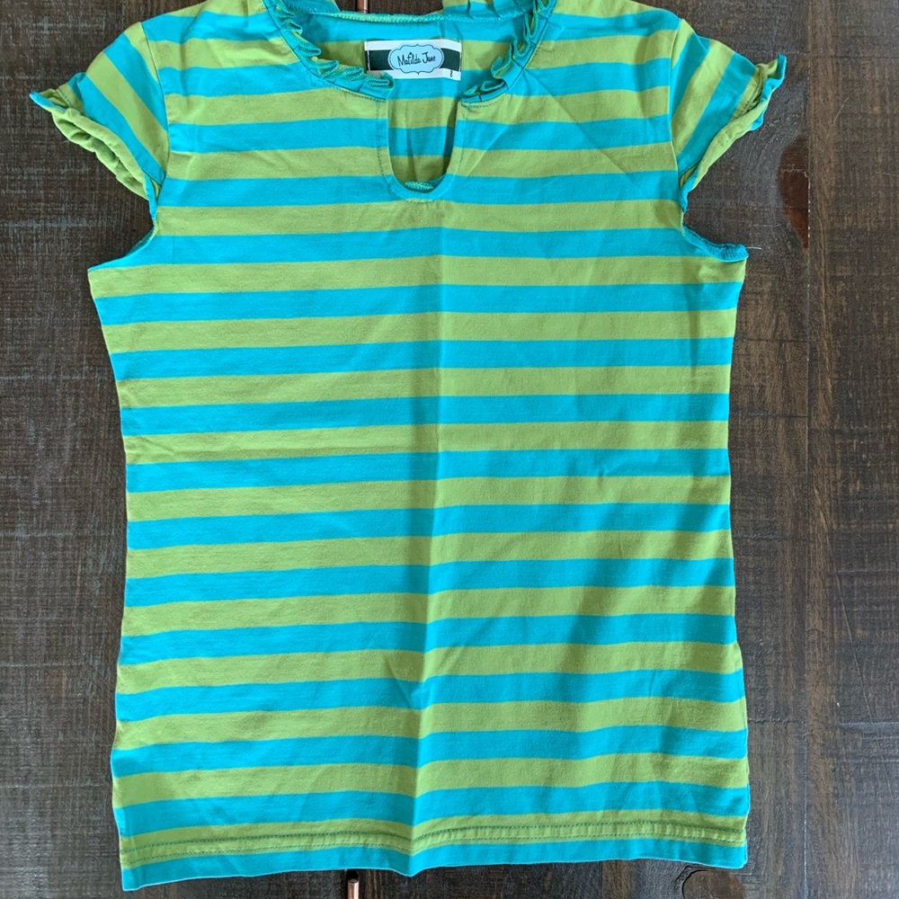 Matilda Jane Girls Cap Sleeve Top